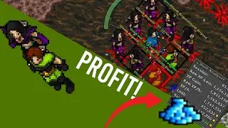 Glooth Bandits | tú nuevo lugar FAVORITO para PROFIT | Tibia EK 220+