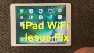 iPad WiFi Problem And Fix, How To Fix WiFi Issue on iPhone  