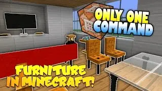 Minecraft Vanilla Bölüm#1 | Tv,Masa,Kitap Vb.