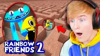 The RAINBOW FRIENDS 2 maze.. (Easter Egg)