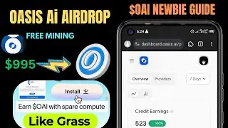 OASIS AI AIRDROP NETWORK: Earn free $OAI tokens || Oasis.ai extension | oasis Ai mining | #nodepay