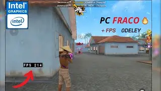 Como tirar toda sensação de delay do bluestacks free fire PC FRACO INTEL