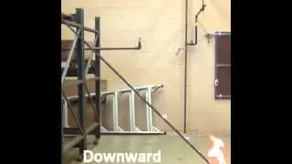 Downward Flame spread over Gasoline in 45 degree tilted trough - virtual lab