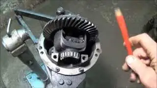 VAZ (2 parts). Rear Axle Gearbox Repair - Part 1