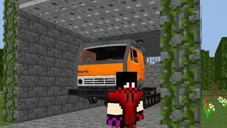 Обзор на КамАЗ танк (танкомаз) Нюкема из сериала Автомеханики |Minecraft PE|