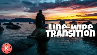 Line-wipe Transition || Kinemaster Tutorial