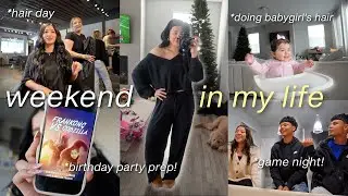 HAIR DAY, BIRTHDAY PARTY PREP, GAME NIGHT