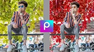 PicsArt background editing||red colour editing PicsArt