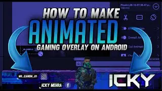 How to Make Animated Gaming Overlay on Android || Make Animated Gaming Overlay in Kinemaster