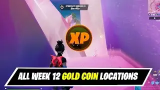 All Gold XP coin location in fortnite chapter 2 Season 5 (Week 12)
