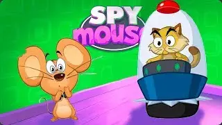 Mouse thief against BOSS the Cat in the game SPY MOUSE
