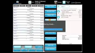 Harbortouch POS Hospitality: List View