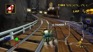 [MKW] Wario's Gold Mine (no-glitch) - 1:51.290
