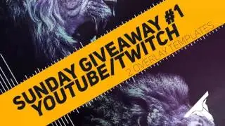 NEW SERIES | Giveaway Sunday | Youtube&Twitch Overlay Template PSD
