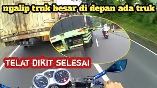 TELAT DIKIT SELESAI ada ADEGAN MENEGANGKAN #motovlog