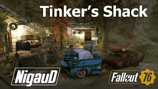 Fallout 76 camp :Tinker's shack. Skyline Valley