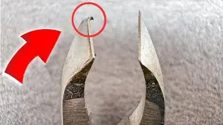 Nail clippers will be like a RAZOR! The secret to sharpening cuticle scissors at home!