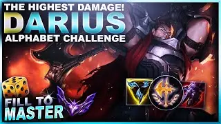 I DID THE HIGHEST DAMAGE! DUNKIN' DARIUS! - Fill to Master | League of Legends