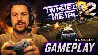 PS1 Twisted Metal 2 Intro & Gameplay