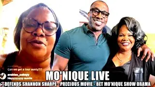 Mo'Nique Live: Deep Story About Shannon Sharpe, MO Reacts To #DanielleSpencer Passing & BET Drama