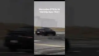 1500hp ram trx VS Mercedes GT63s 😂 встал на дыбы, и ушел в точку🥴