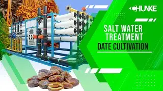 Salt water to fresh water treatment for date cultivation, date farming in Saudi Arabia, RO Plant