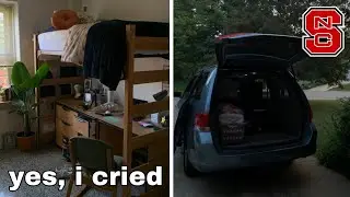college move-in vlog + dorm tour (NCSU)