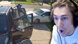 xQc Reacts to Idiots In Cars #05
