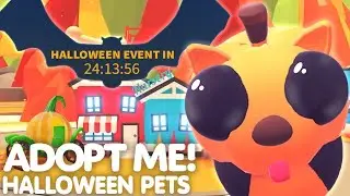 🎃ALL *NEW* HALLOWEEN PETS RELEASE DATE!😱 HUGE HALLOWEEN EVENT 2023! ADOPT ME CONCEPTS! ROBLOX