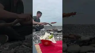 Взрывающиеся камни. 1 Мая, шашлык на пляже.