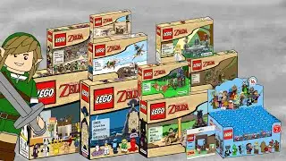 LEGO Zelda custom sets: wave 1 (revisited)