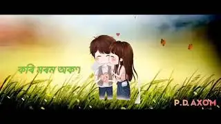 Morom Hani Hani kakholoi Anisa  fali sili dekhuam  Assamese status new vedio song boron........