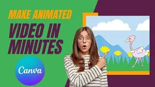 How To Make Animated Videos On Canva Quickly - Canva Tutorial - Step By Step