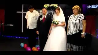 Свадьба христиан веры евангельской Алексея и Ксении 05.10.20.