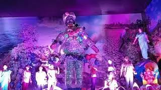 अहमदनगर - प्लास्टिकचा भस्मासूर ...  नवग्रह मित्रमंडळाचा अप्रतिम देखावा... नक्कीच पहा...