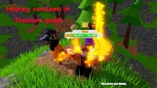 Helping random people in Treasure Quest  | Roblox |