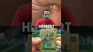 JUSTIN HERBERT 1/1 GOLD VINYL DOWNTOWN