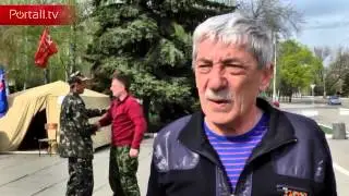 Новое  В Стаханове по активистам открыли огонь Русские Националисты