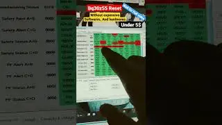 Bq30z55 Reset without Expensive Software and Hardware - under 5$ 