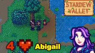 Stardew Valley - Abigail four hearts event