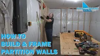 How To Frame a Wall - Reshaping Partition Walls | DIY With Bob