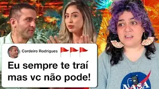 Esse cara é o REI da RED FLAG e INIMIGO da Terapia (lha da Tentação BR) - Nunca Te Pedi Nada