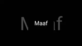 Kami minta maaf