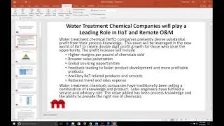 Treatment Chemicals IIoT and Remote O&M