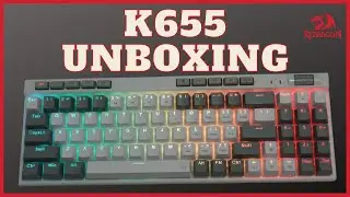 Redragon K655 75% Keyboard Unboxing and Review