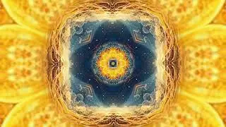 Celestial Form - 17 Minute Meditation 4k Kaleidoscope Study Trippy Calming Peaceful Background Music