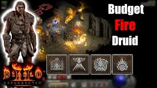 Budget Fire Druid - a strong Early Ladder build to farm Stony Tombs - Diablo 2 Resurrected