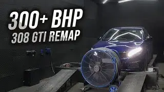Remap for my 308 GTi, huge gains! *300+ BHP*