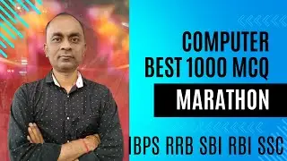 Computer Marathon 1000 Best MCQs for all exams