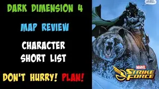 Dark Dimension 4 Map and Character Requirements